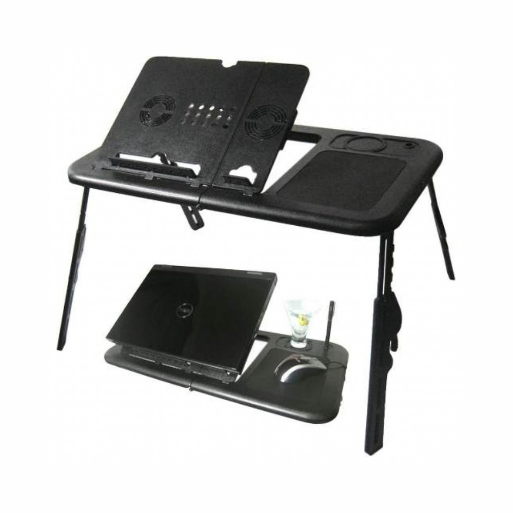 Mesa Com Cooler Para Notebook Mtn-888 Com Sensor Touch Tomate